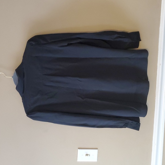 7 For All Mankind Womens Relaxed Bow Silk Blouse In Black Size S NWT'S - Picture 4 of 11